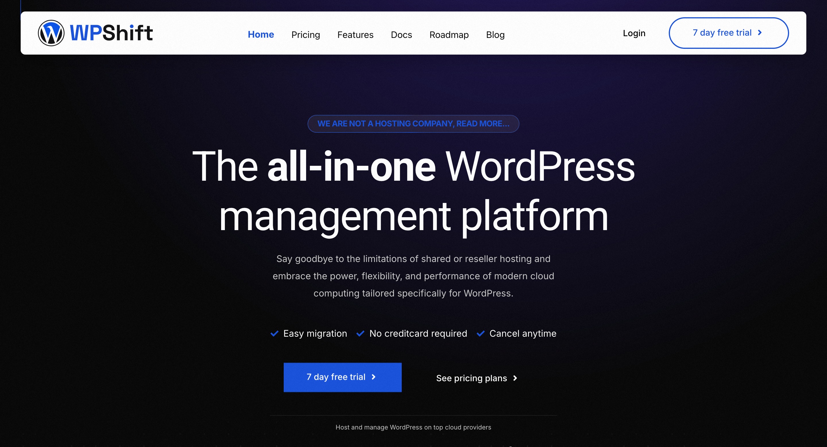 Filament WordPress management platform